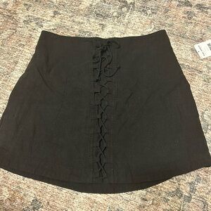 Free people black skirt NWT size medium
